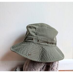 Blake Shelton X Lands End Army Green Bucket Hat L/XL